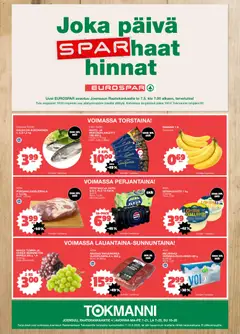Kaupan Tokmanni Tokmanni - Eurospar Joensuu esikatselu, voimassa 07/05/2026