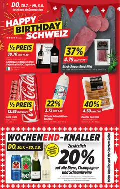 Vorschau des Merkblatts Denner aktionen vom Shop Denner gültig von 30.07.2026 bis 05.08.2026