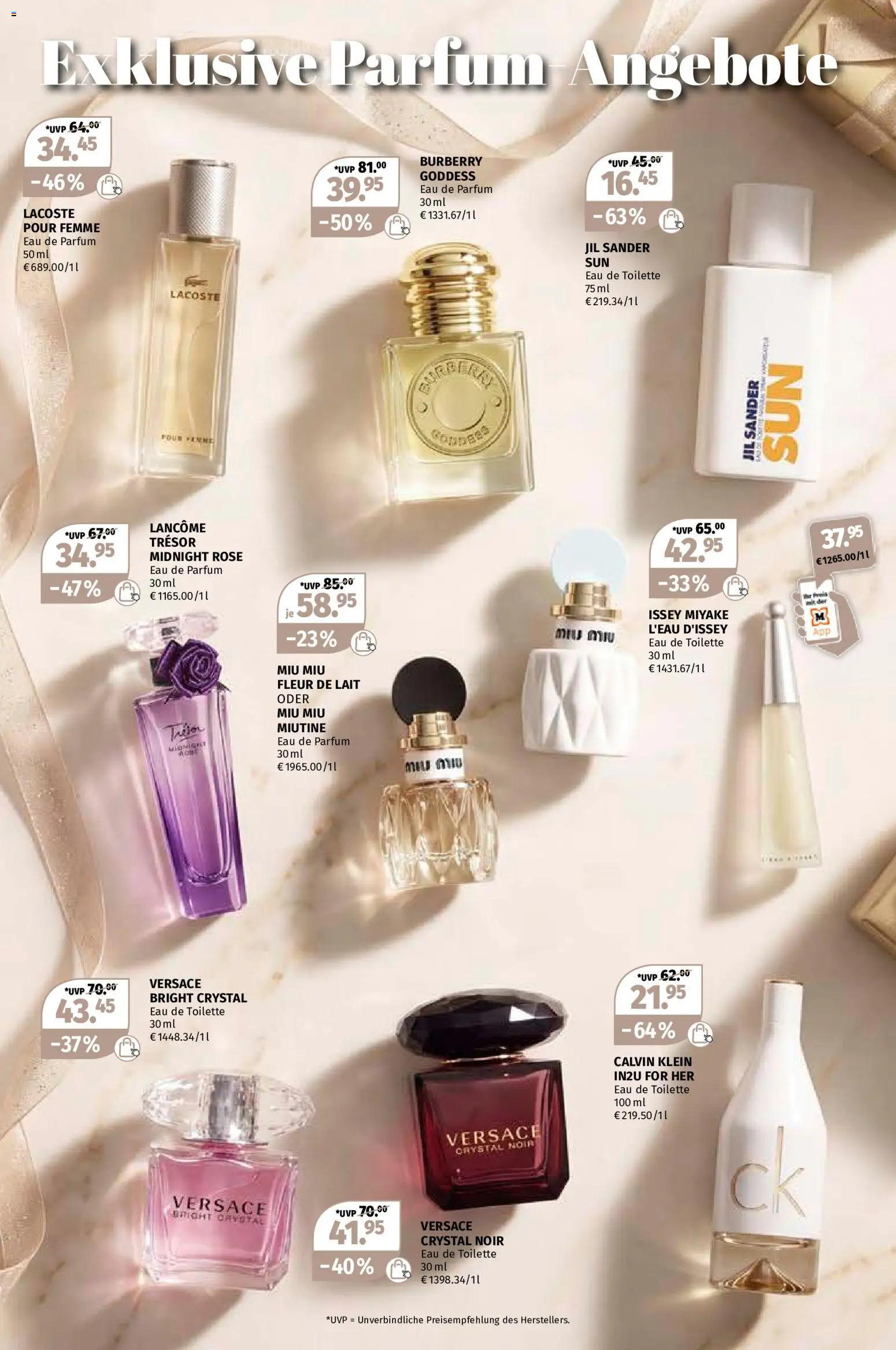 Vorschau von dem Prospekt des Geschäftes Müller, gültig ab dem 02.11.2026 - Toilette, Parfüm, Eau de Toilette, Eau de Parfum