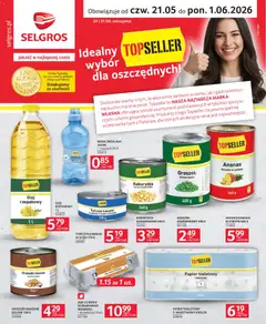 Pogląd gazetki "Selgros cash&carry gazetka - Topseller" ze sklepu Selgros cash&carry ważnej od 21.05.2026