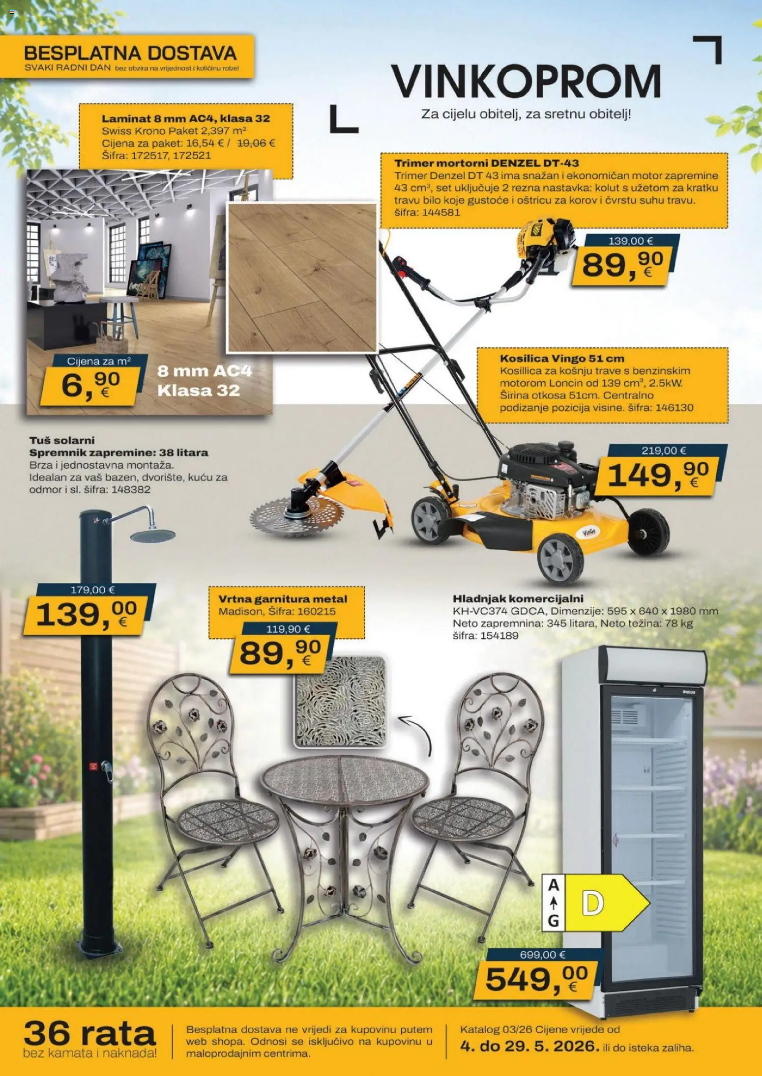 Pregled letka Vinkoprom Katalog trgovine Vinkoprom vrijedi od 04.05.2026
