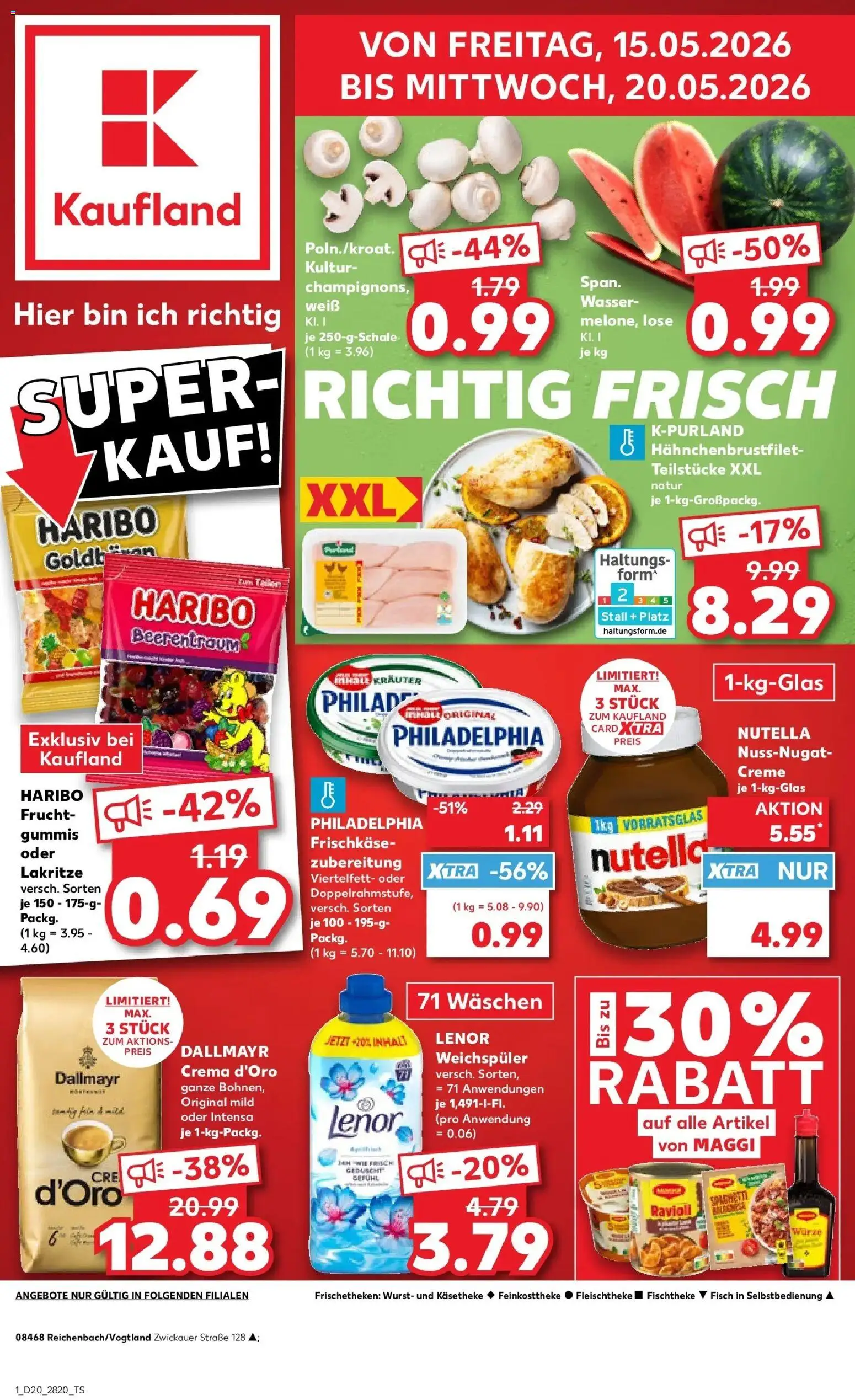 Vorschau von dem Prospekt des Geschäftes Kaufland, gültig ab dem 15.05.2026