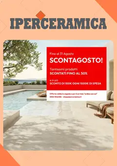 Anteprima dell'opuscolo Iperceramica volantino dal negozio Iperceramica valido da 01/08/2026