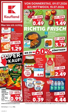 Vorschau von dem Prospekt des Geschäftes Kaufland, gültig ab dem 09.07.2026