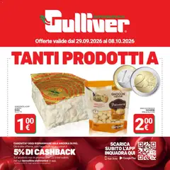 Anteprima dell'opuscolo Gulliver volantino dal negozio Gulliver valido da 29/09/2026