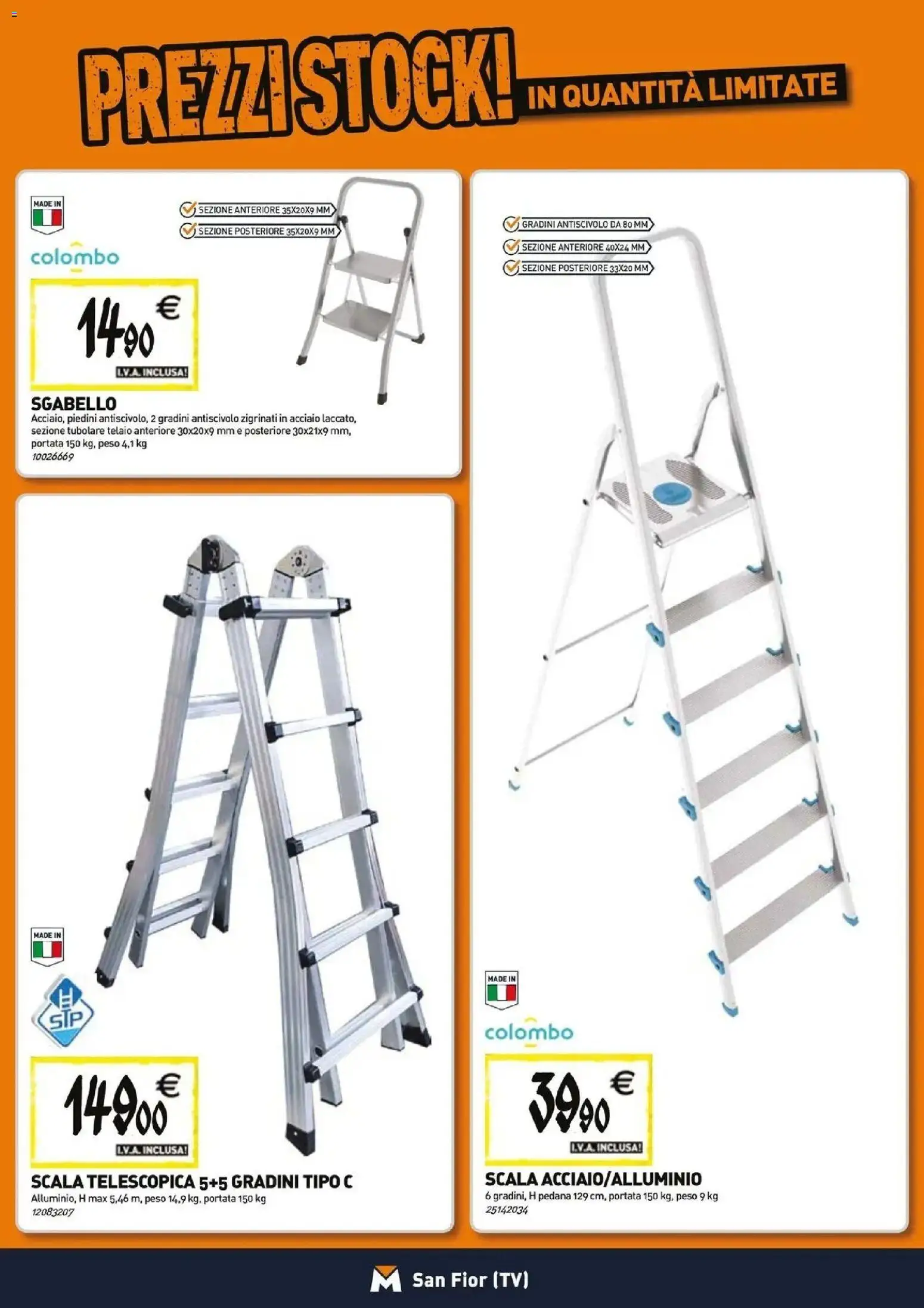 Anteprima dell'opuscolo TECNOMAT catalogo San Fior dal negozio TECNOMAT valido da 29/10/2026
