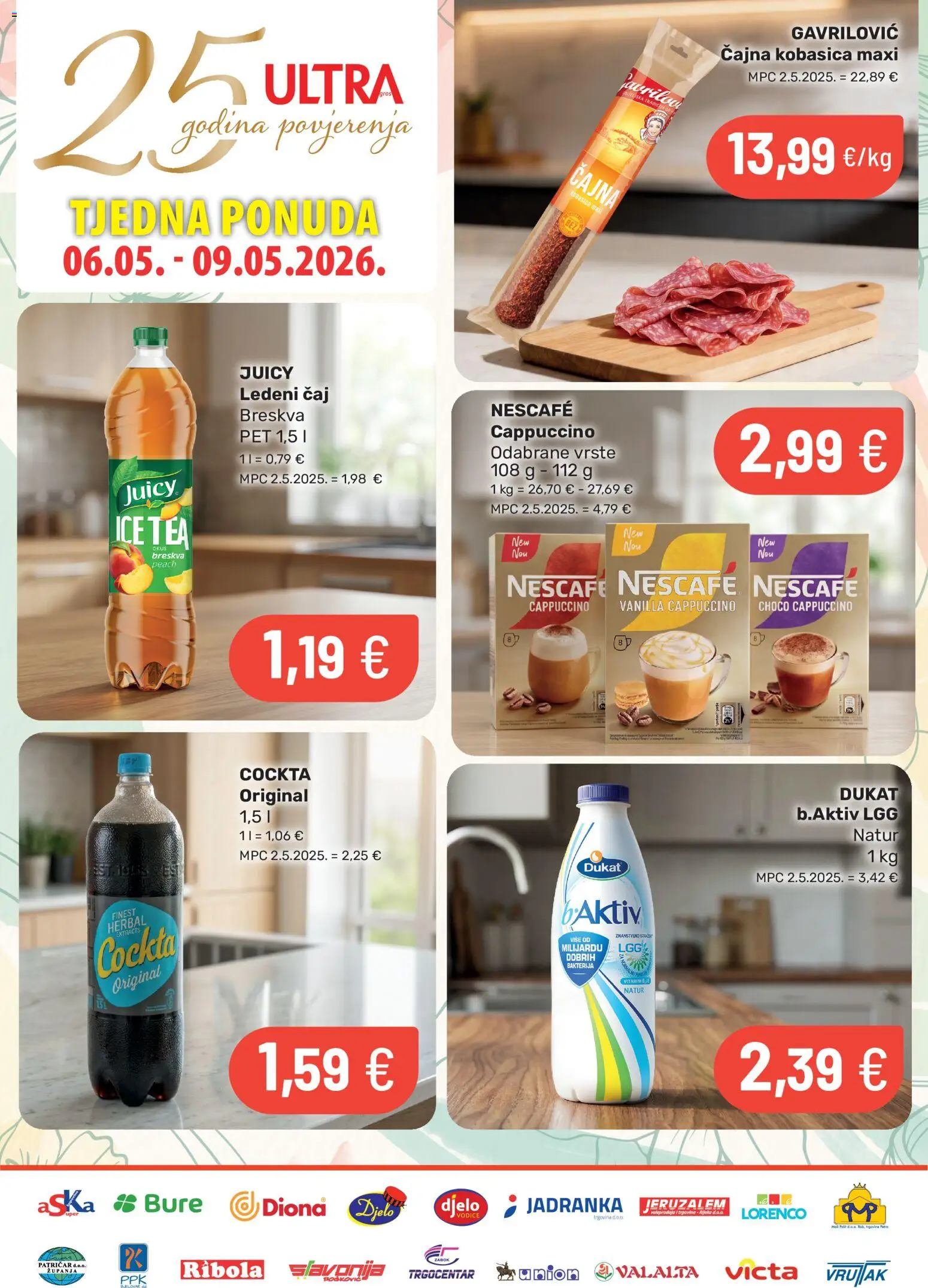 Pregled letka Ultra Gros Katalog trgovine Ultra Gros vrijedi od 06.05.2026