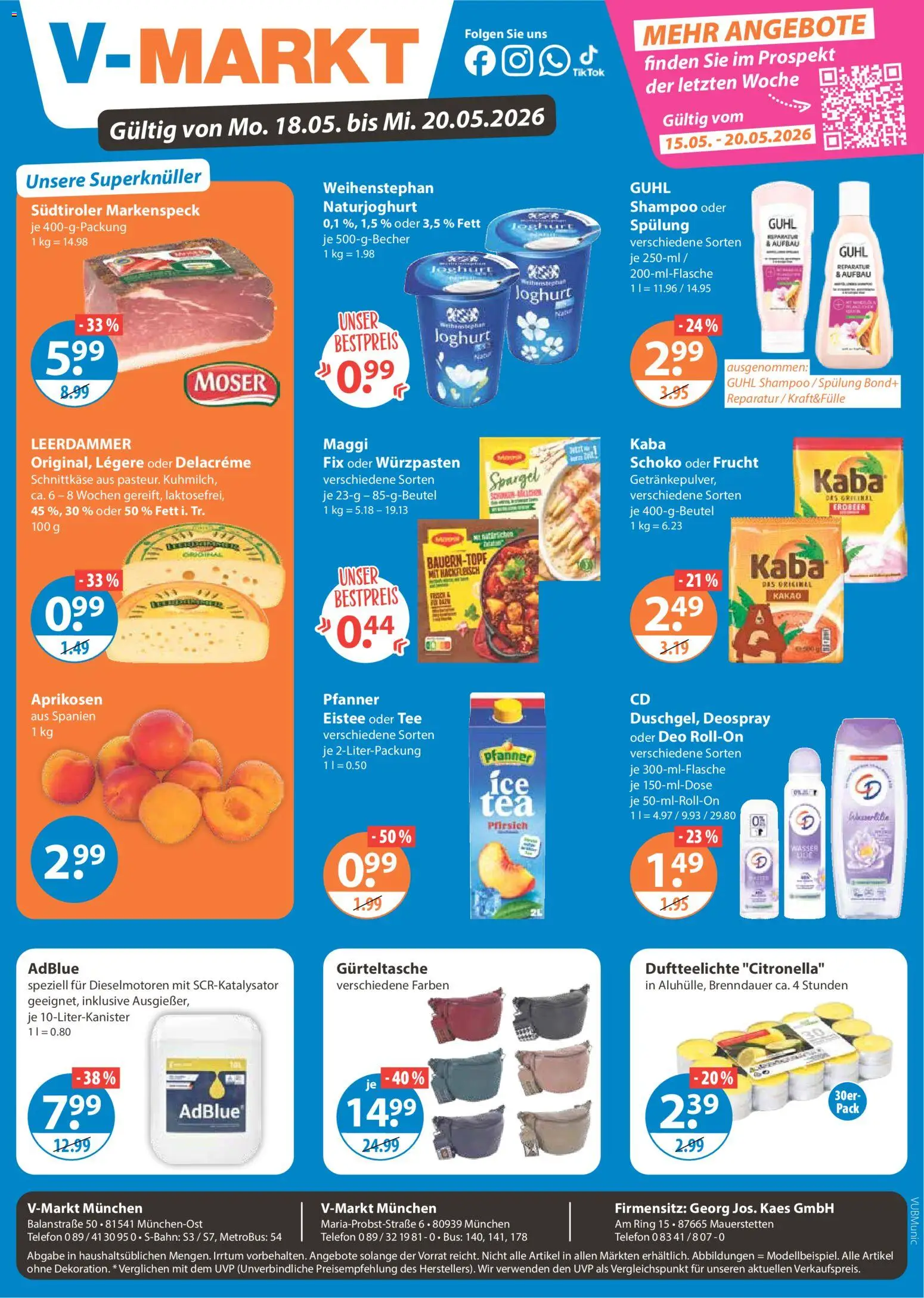 Vorschau von dem Prospekt des Geschäftes V-Markt, gültig ab dem 18.05.2026
