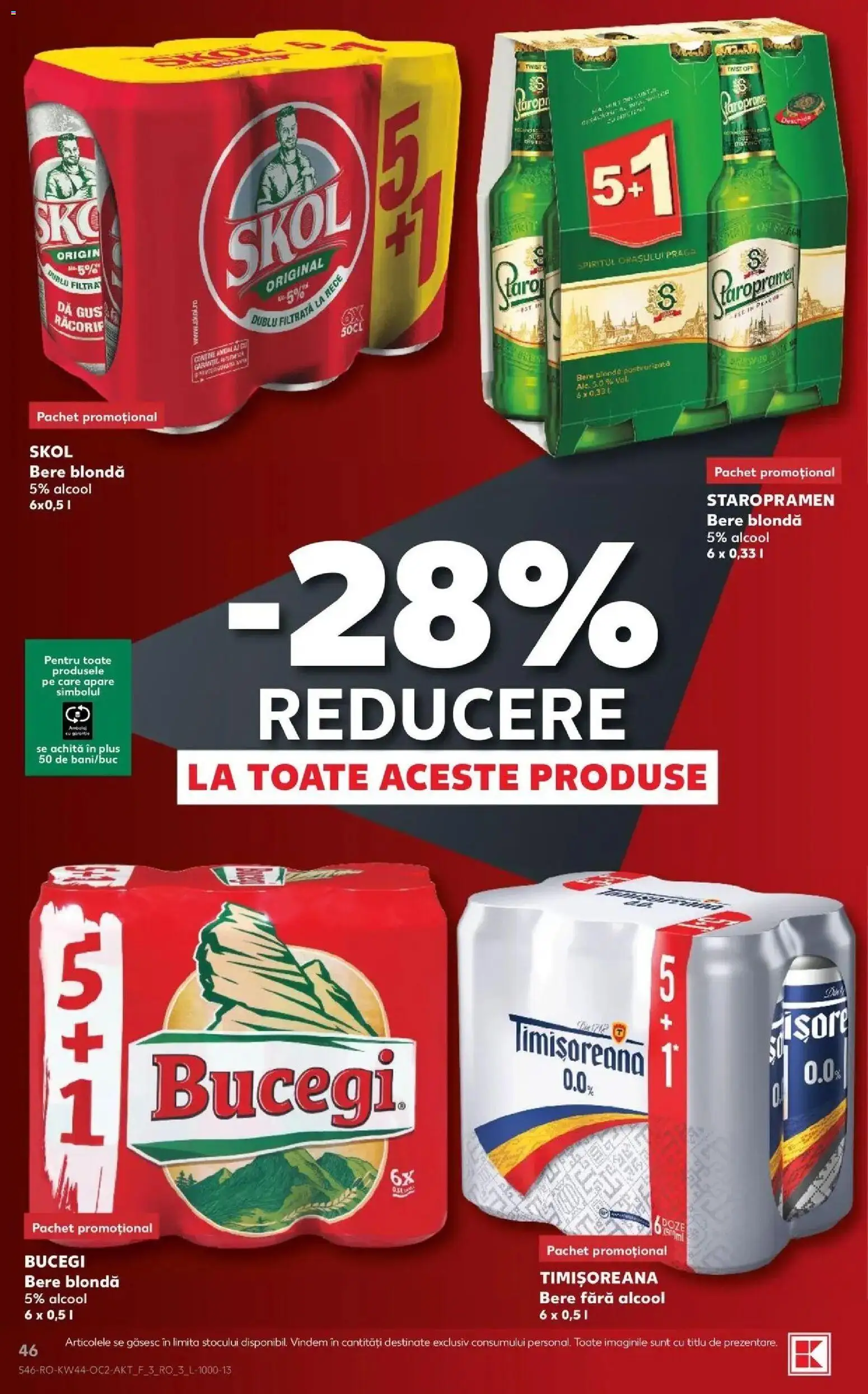 Previzualizarea de cataloage: Kaufland Kaufland Constanța valabil de la 28.10.2026 - Bere, Plus, Pară, Bere fara alcool, Staropramen