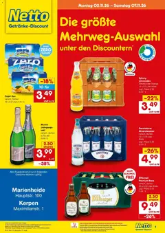 Vorschau von dem Prospekt des Geschäftes Netto Marken-Discount, gültig ab dem 02.11.2026