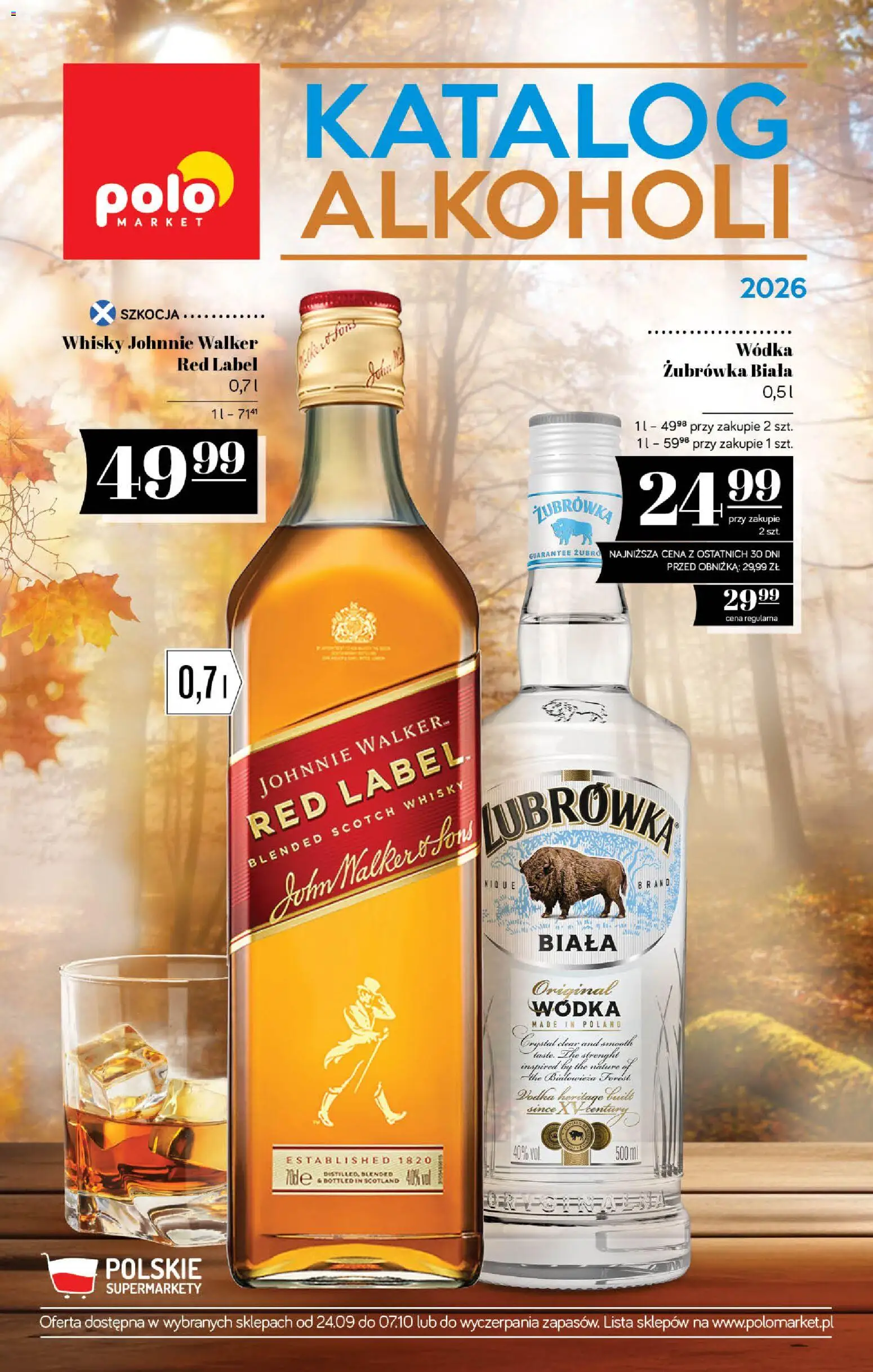 Pogląd gazetki "POLOmarket katalog - Alkoholi" ze sklepu POLOmarket ważnej od 24.09.2026