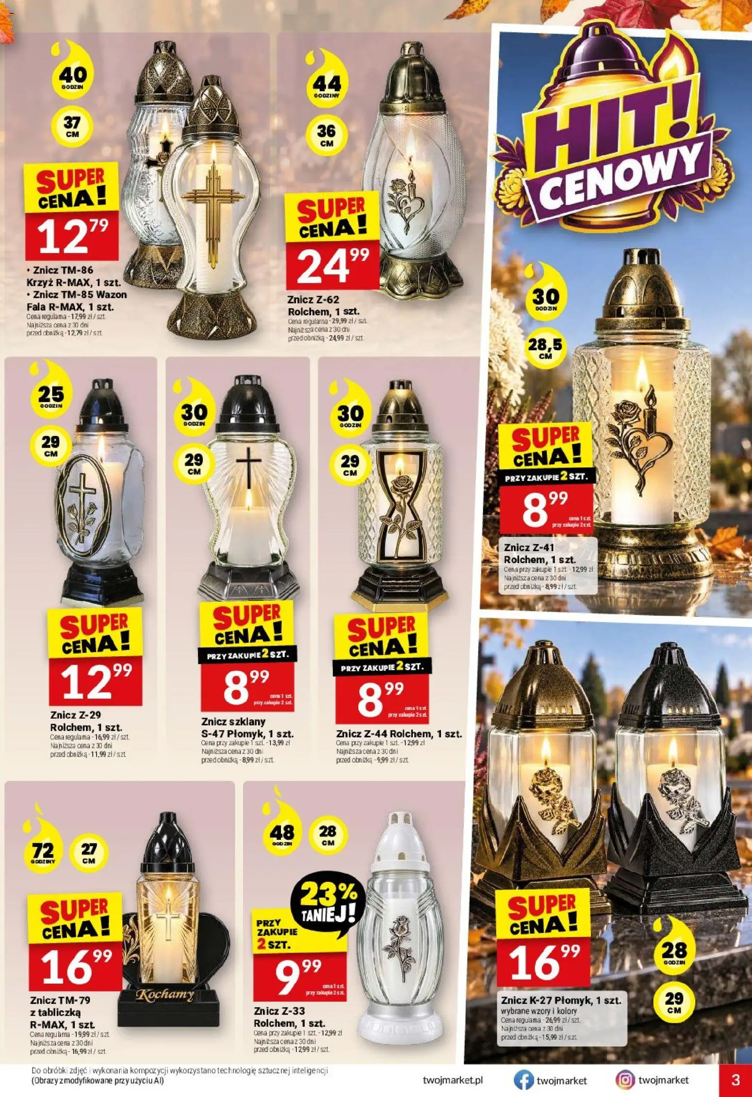 Pogląd gazetki "Twój Market gazetka" ze sklepu Twój Market ważnej od 21.10.2026 - Wazon