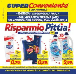Anteprima dell'opuscolo SuperConveniente volantino Ragusa, Villafranca dal negozio SuperConveniente valido da 11/09/2026