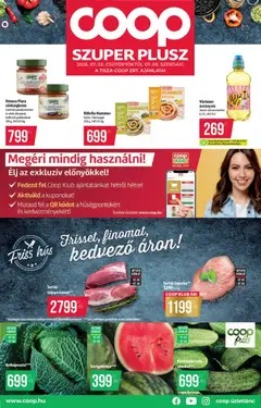 COOP - COOP - Szuper Plusz / Tisza megtekintése, amely érvényes 2026.07.02.-től