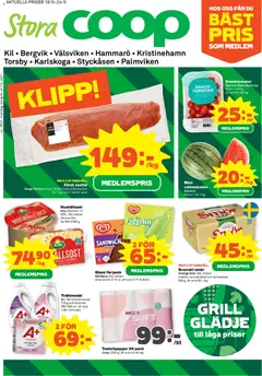 Förhandsgranska reklamblad Stora Coop erbjudanden från butik Stora Coop gäller från 18/05/2026