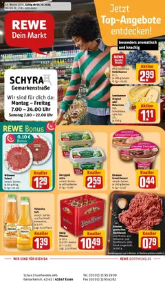 Vorschau von dem Prospekt des Geschäftes Rewe, gültig ab dem 05.10.2026