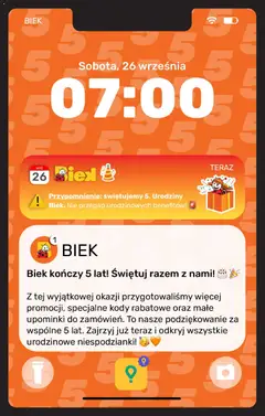 Pogląd gazetki "Biedronka gazetka - Biek" ze sklepu Biedronka ważnej od 26.09.2026