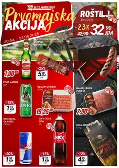 Pregled letka Belamionix prvomajska akcija trgovine Belamionix vrijedi od 20.04.2026