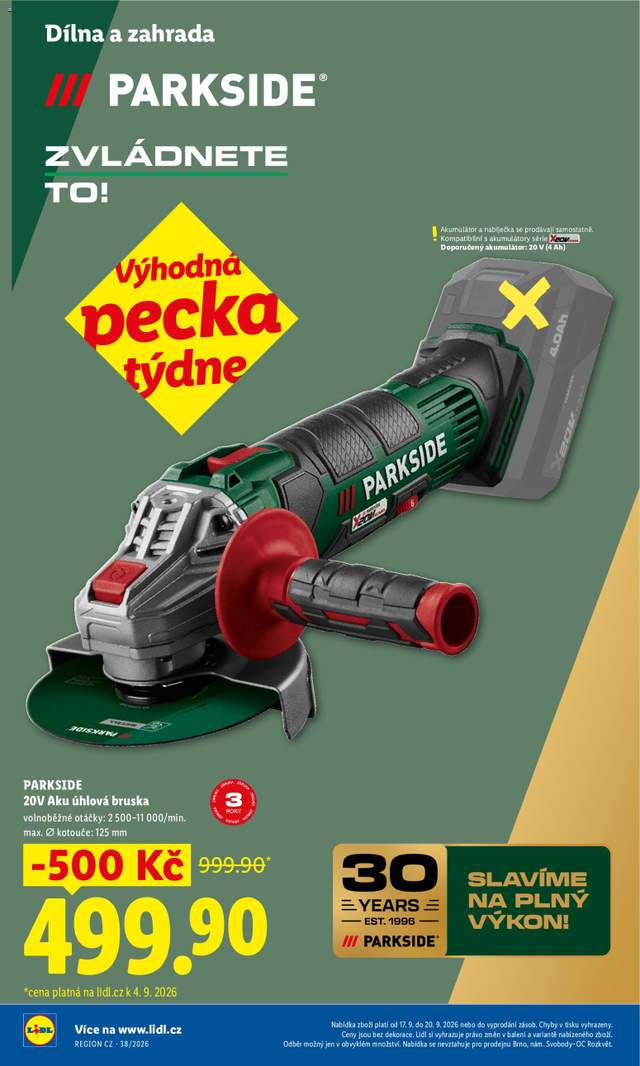 Nový Lidl leták od 17.09.