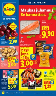 Kaupan Lidl Lidl tarjoukset - Rovaniemi esikatselu, voimassa 17/06/2026