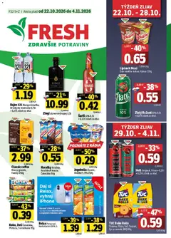 Náhľad Fresh letáku platného od 22.10.2026