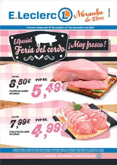 Vista previa del folleto de la tienda E.Leclerc válido desde el 27/10/2026 