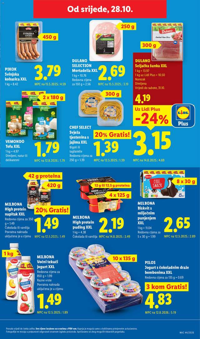 Novi Lidl katalog od 26.10.