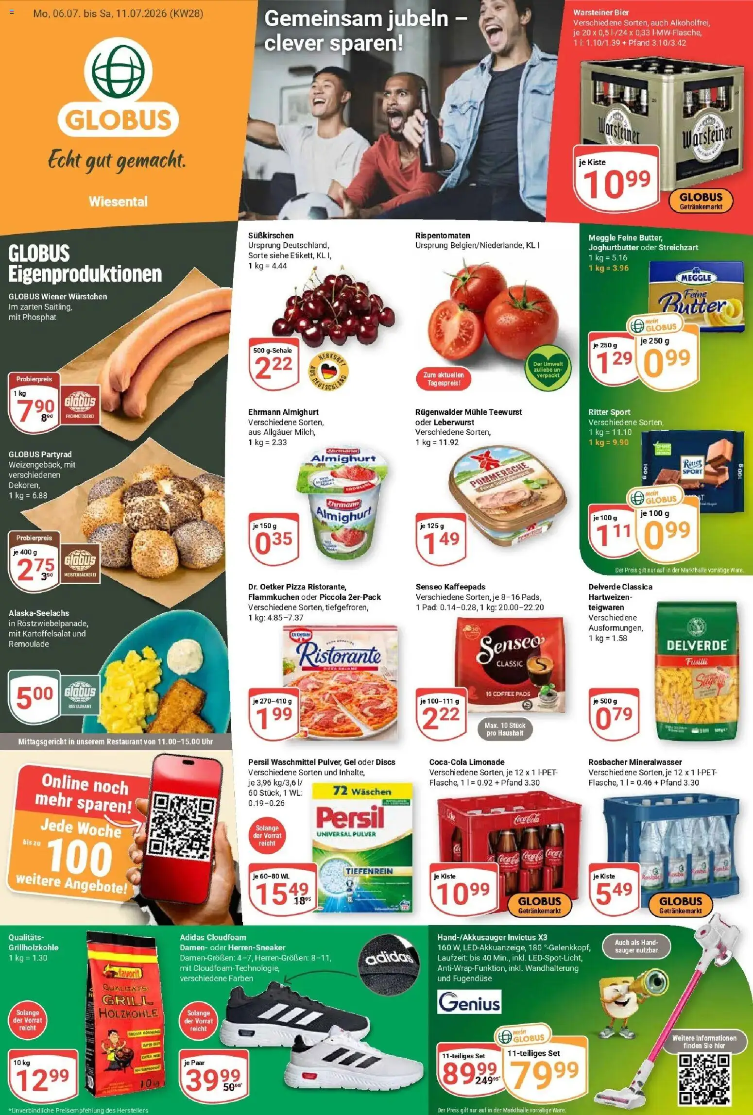 Vorschau von dem Prospekt des Geschäftes Globus, gültig ab dem 06.07.2026