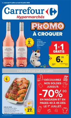 Prévisualisation de Carrefour Folder de la semaine 27 du magasin Carrefour formulaire valide 01/07/2026