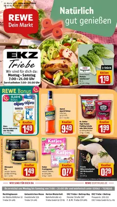 Vorschau von dem Prospekt des Geschäftes Rewe, gültig ab dem 20.07.2026