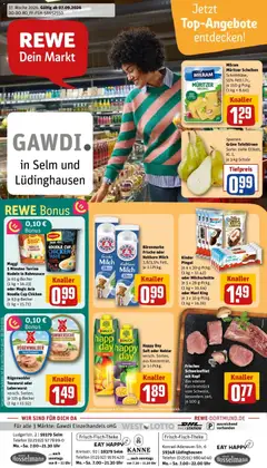 Vorschau von dem Prospekt des Geschäftes Rewe, gültig ab dem 07.09.2026