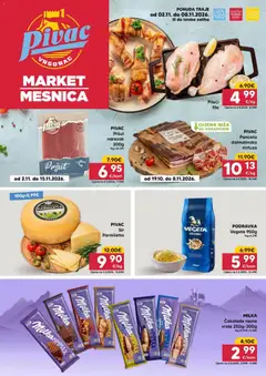 Pregled letka Pivac Katalog trgovine Pivac vrijedi od 02.11.2026