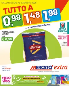 Anteprima dell'opuscolo Mercatò volantino Extra dal negozio Mercatò valido da 20/07/2026
