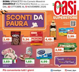 Anteprima dell'opuscolo Oasi volantino Zagarolo dal negozio Oasi valido da 22/10/2026