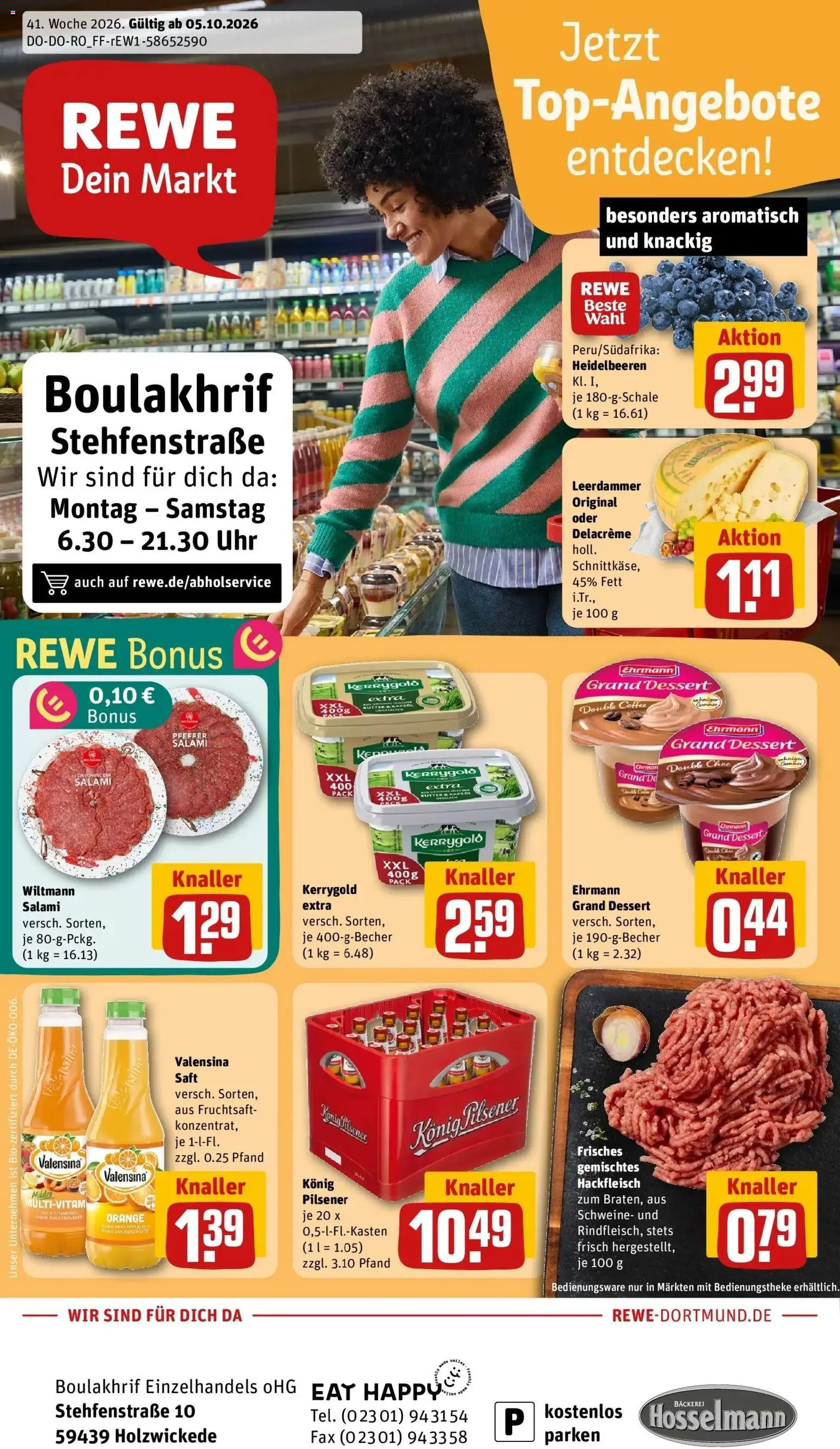Vorschau von dem Prospekt des Geschäftes Rewe, gültig ab dem 05.10.2026