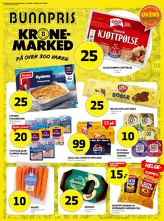 Forhåndsvis Bunnpris kundeavis fra butikk Bunnpris gyldig fra 12/10/2026