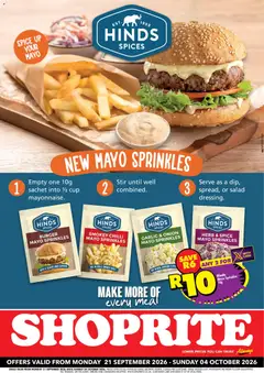 Preview of Shoprite flyer valid from 21/09/2026