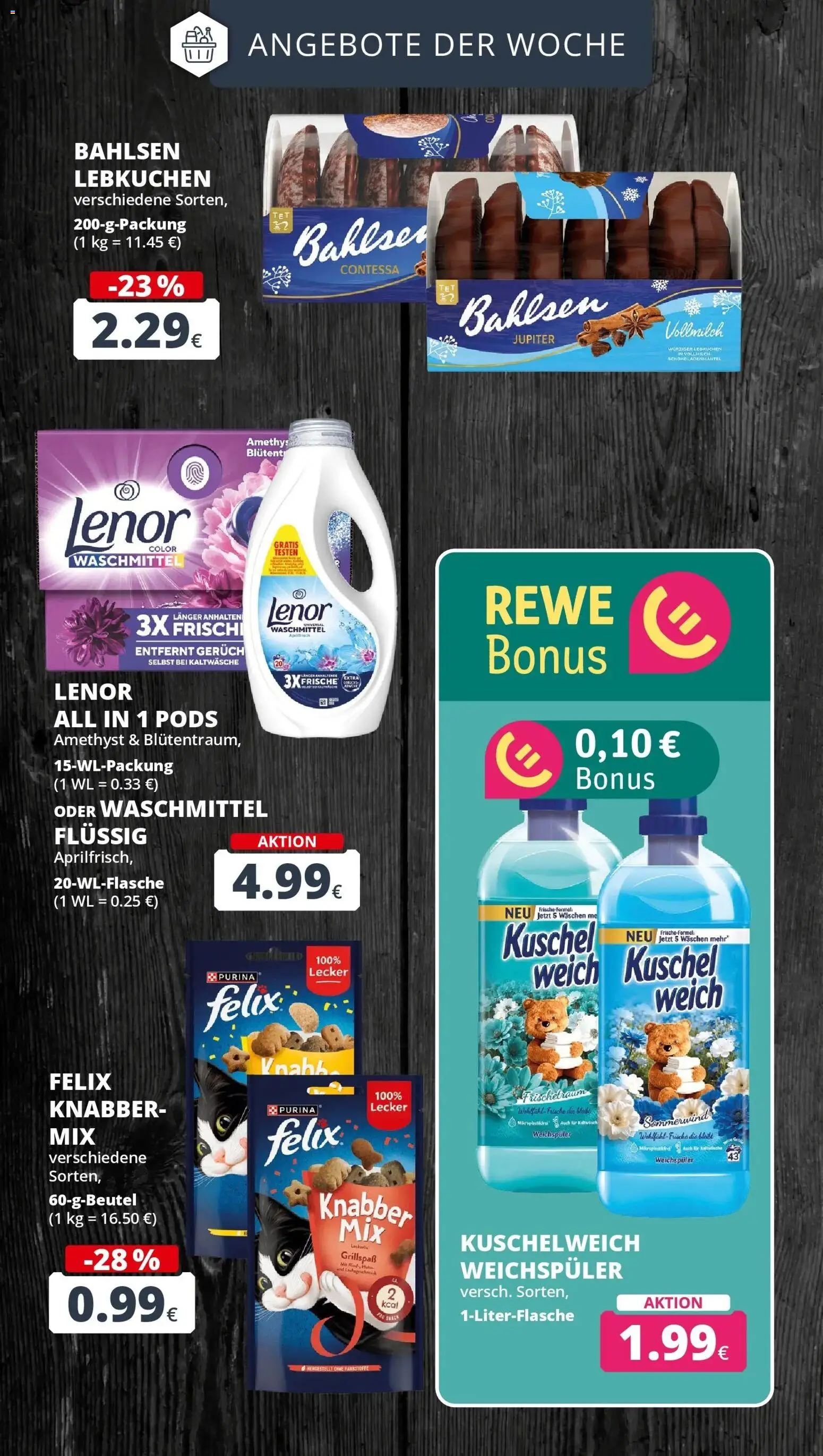Vorschau von dem Prospekt des Geschäftes Rewe, gültig ab dem 26.10.2026