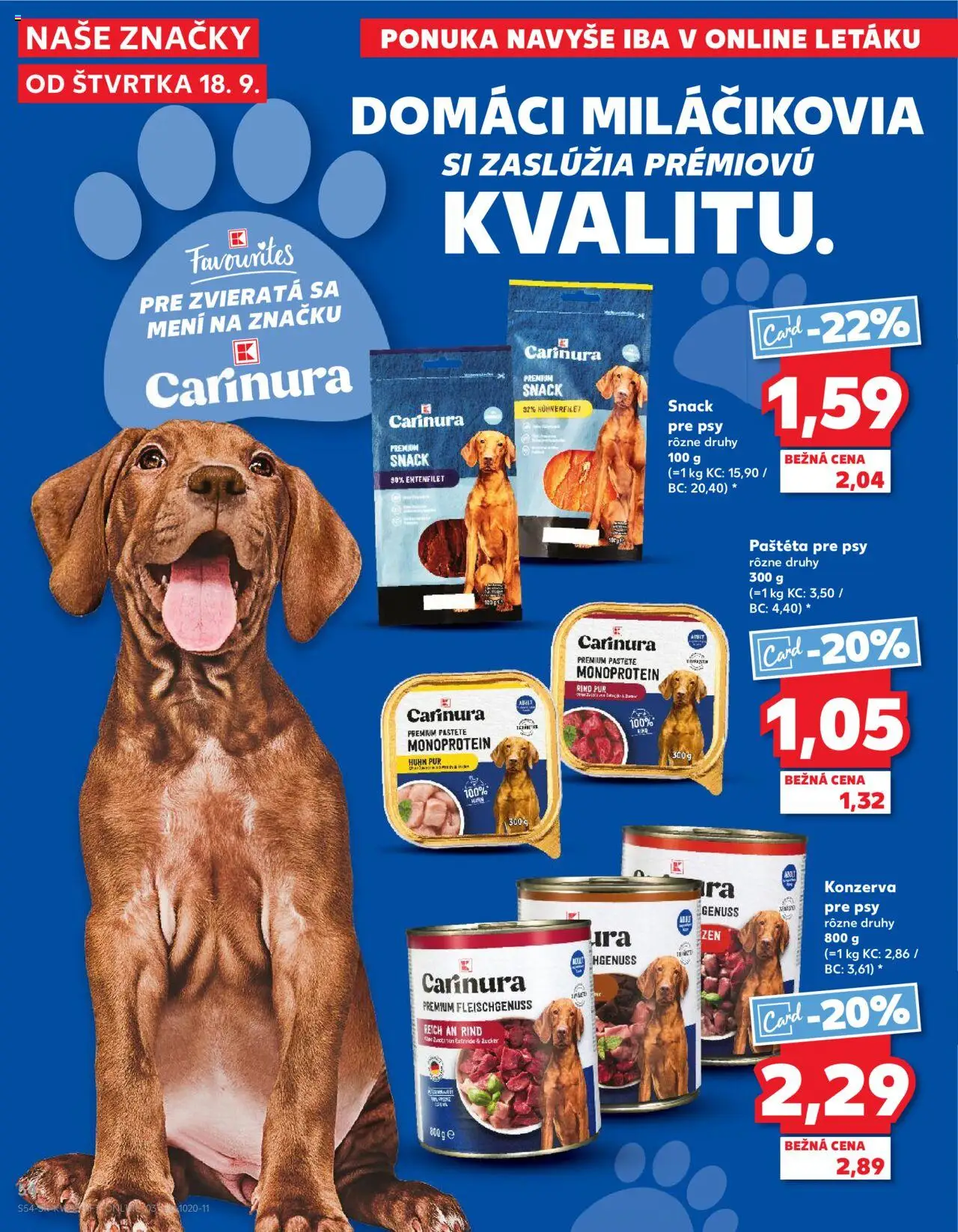 Náhľad Kaufland letáku platného od 18.09.2025