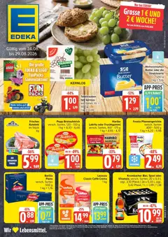 Vorschau von dem Prospekt des Geschäftes Edeka, gültig ab dem 24.08.2026