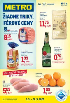Náhľad Metro letáku platného od 09.09.2026