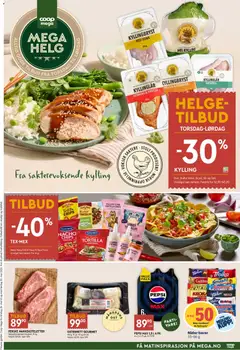 Forhåndsvis Coop Mega Mega Helg fra butikk Coop Mega gyldig fra 25/05/2026