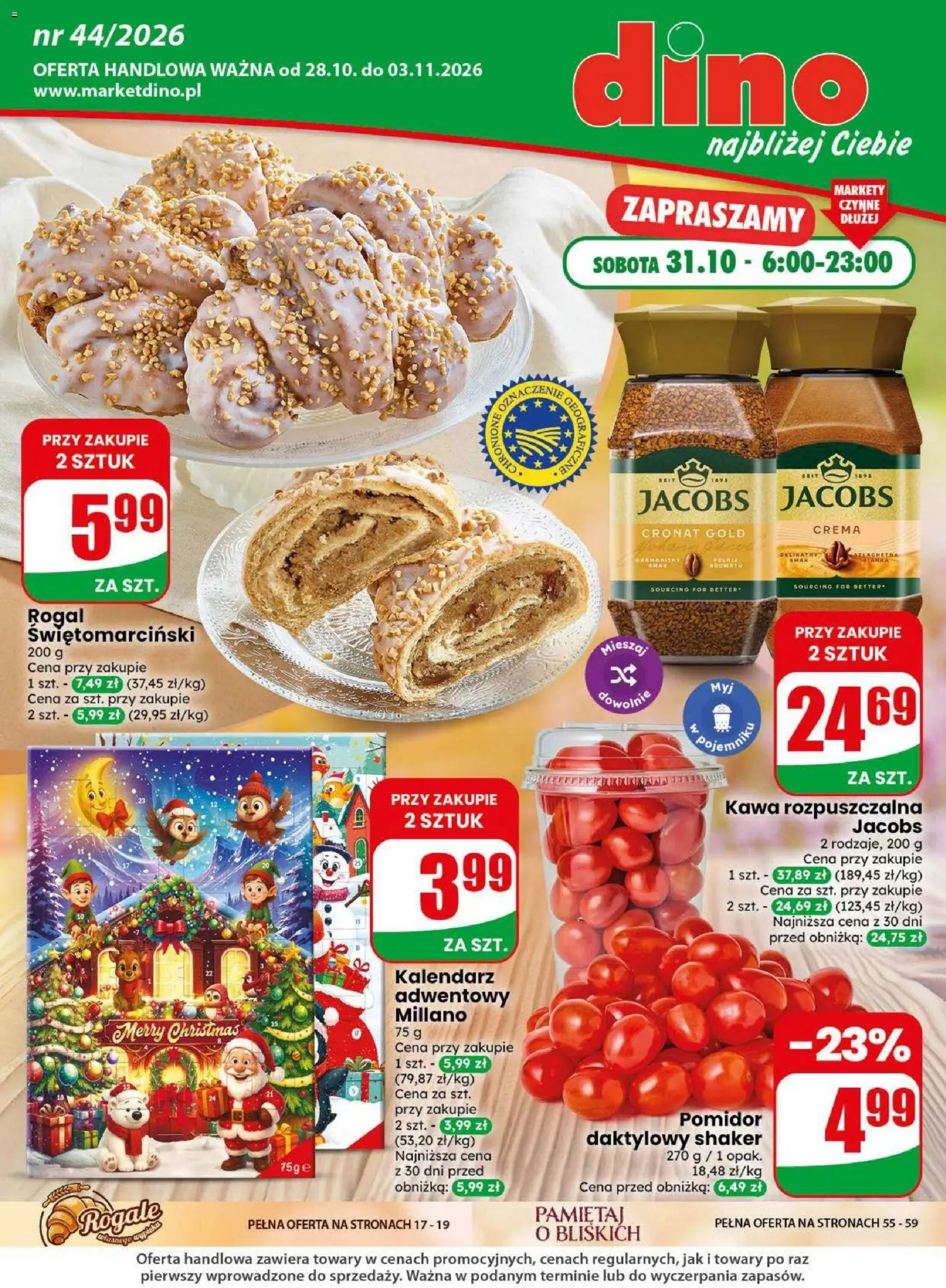 Pogląd gazetki "Dino gazetka" ze sklepu Dino ważnej od 28.10.2026