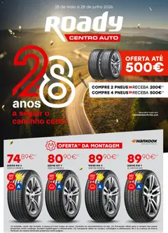 Pré-visualização do folheto da loja Roady válida a partir de 28/05/2026