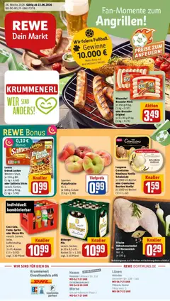 Vorschau von dem Prospekt des Geschäftes Rewe, gültig ab dem 21.06.2026