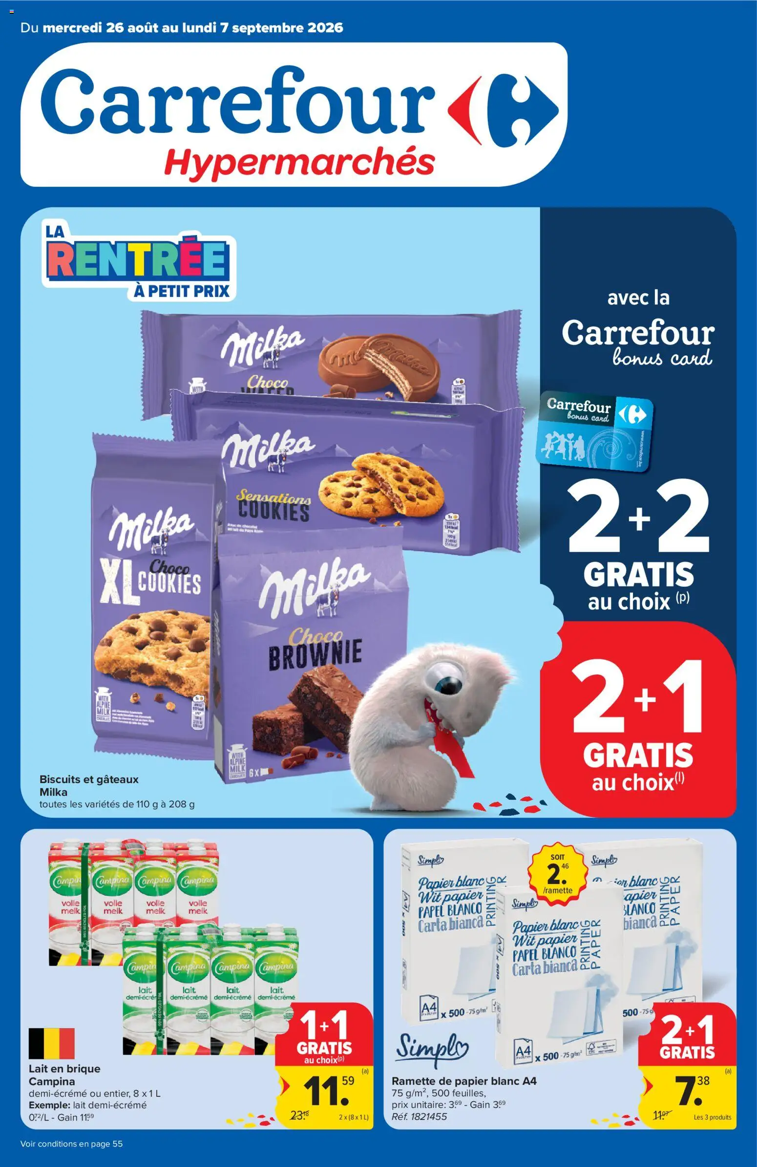Voorbeeld van Carrefour folder semaine 35 van winkel Carrefour geldig vanaf 26/08/2026