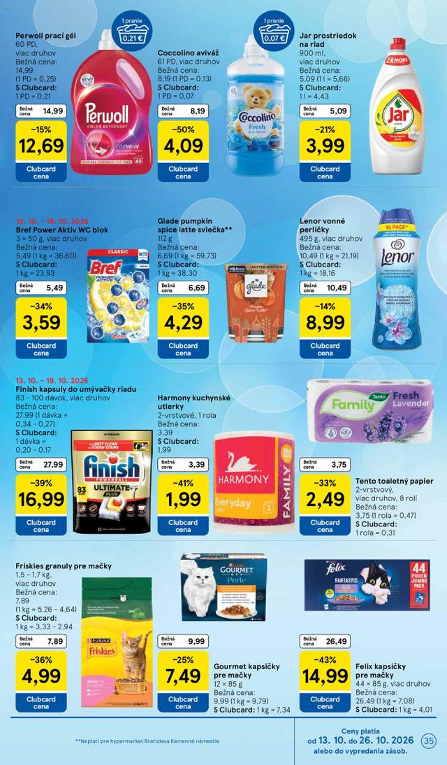 Nový Tesco leták od 14.10.