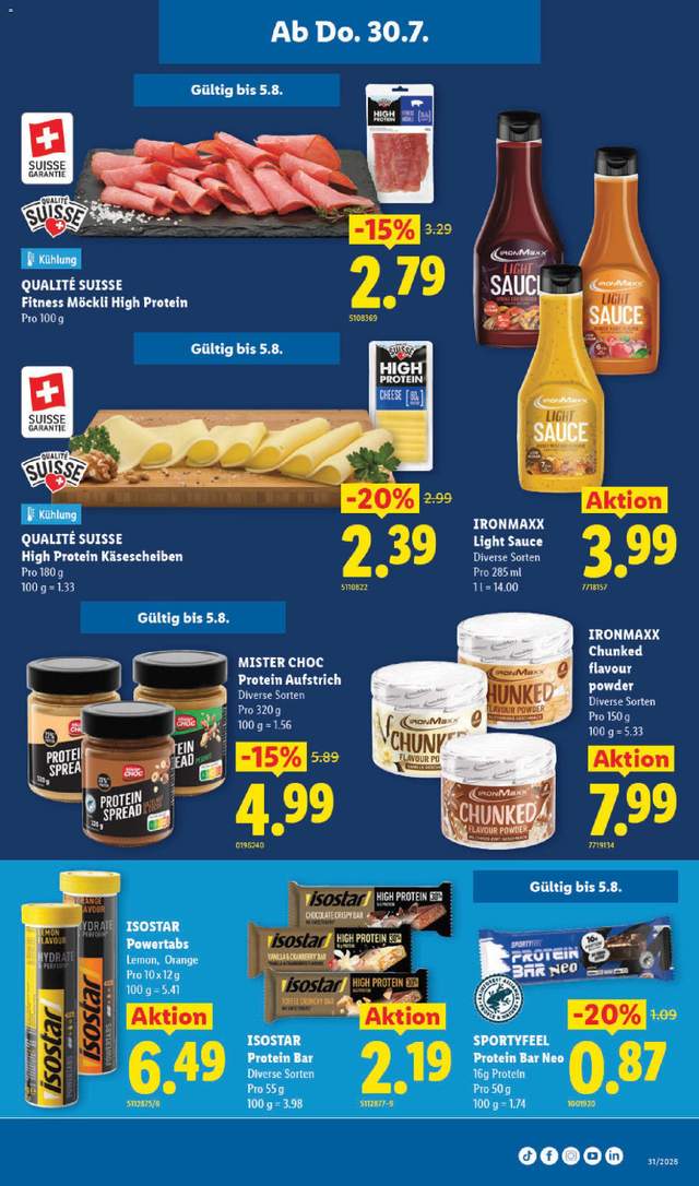 Neue Lidl Aktionen ab 30.07.