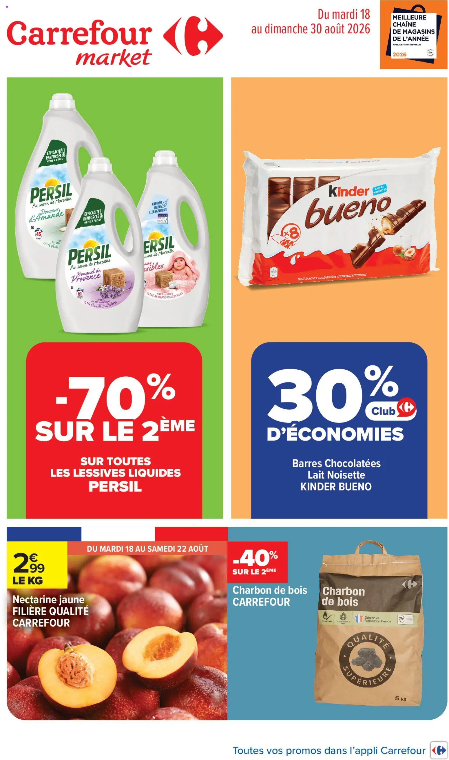 Prévisualisation de Carrefour Market catalogue du magasin Carrefour Market formulaire valide 18/08/2026
