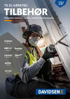 Eksempel på tilbudsavis Tilbehør til el-værktøj fra butik Davidsen gyldig fra 15/09/2025